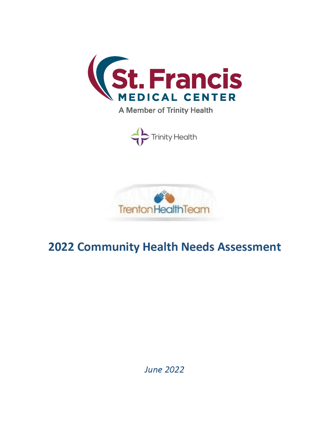 2022 Community Health Needs Assessment Trenton Health Team