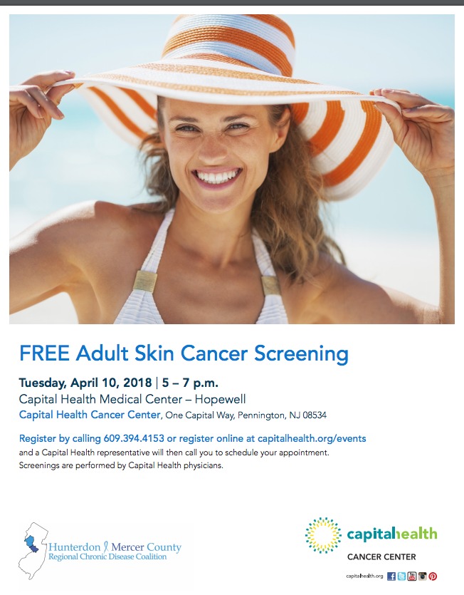Free Adult Skin Cancer Screening Trenton Health Team