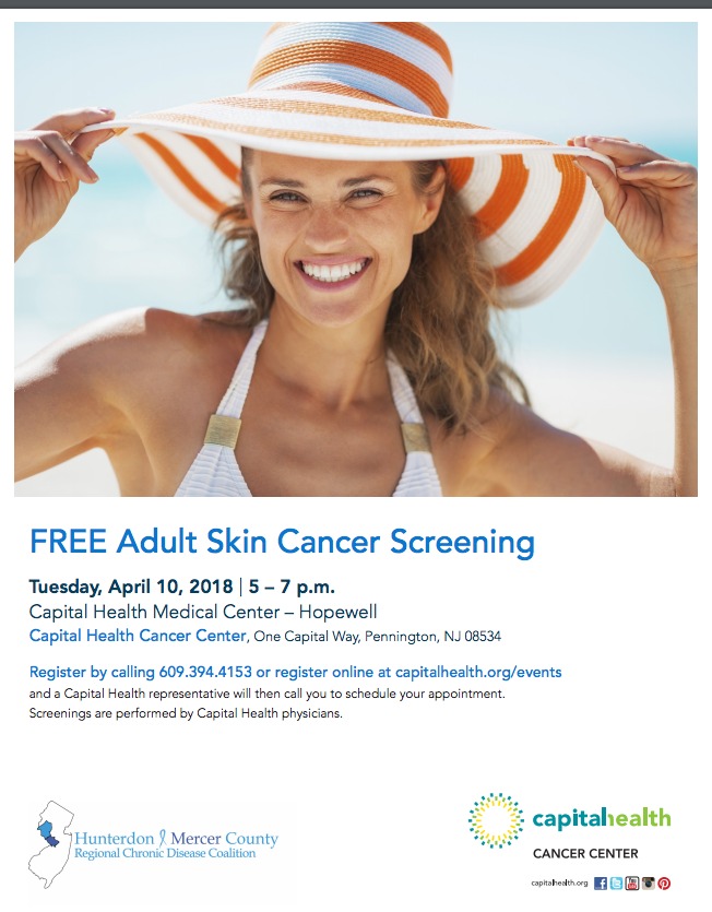 FREE Adult Skin Cancer Screening Trenton Health Team